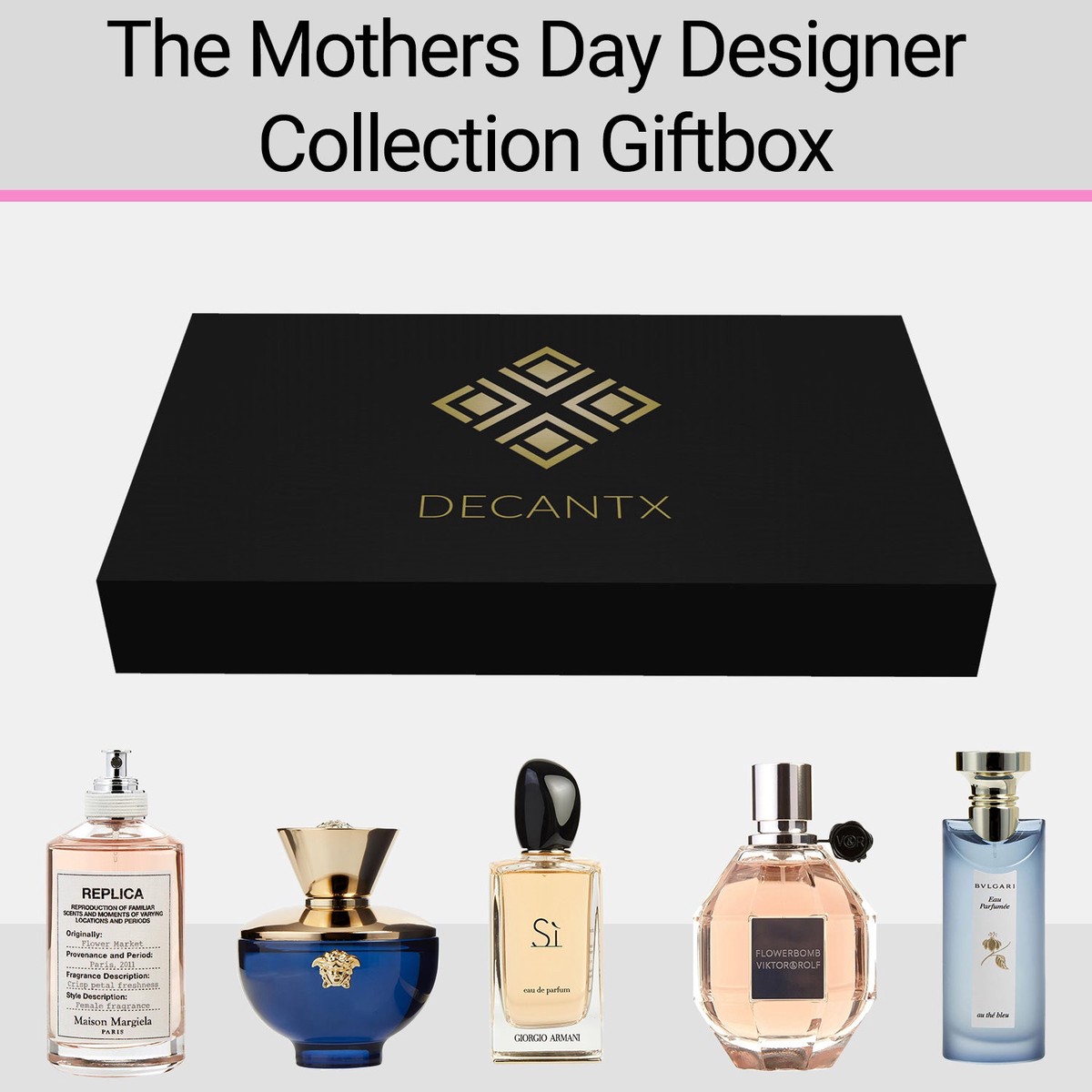 The Mothers Day Designer Collection Giftbox - Decantx Fragrance Collection Box