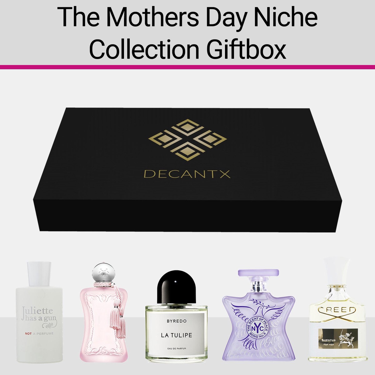 The Mothers Day Niche Collection Giftbox - Decantx Fragrance Collection Box