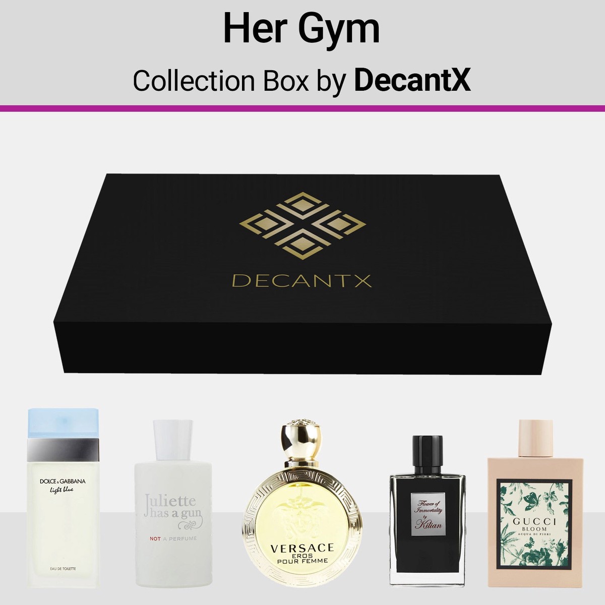 Best Gym / Workout Perfume Picks for Her - Fragrance Collection Box