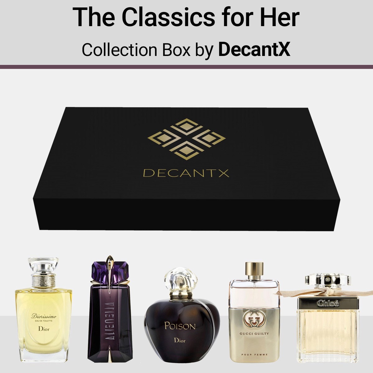 Top 5 Classic Perfume Picks for Women - Fragrance Collection Box