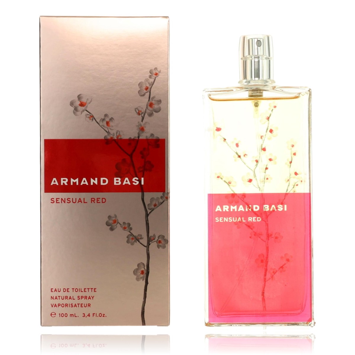 Hot Sale Armand Basi Sensual Red by Armand Basi, 3.4 oz EDT Spray for Women